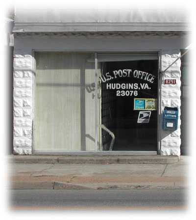Hudgins post office in Va