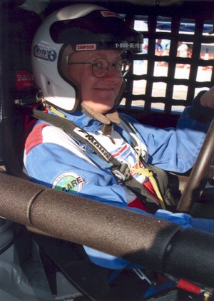 J preparing for a drive